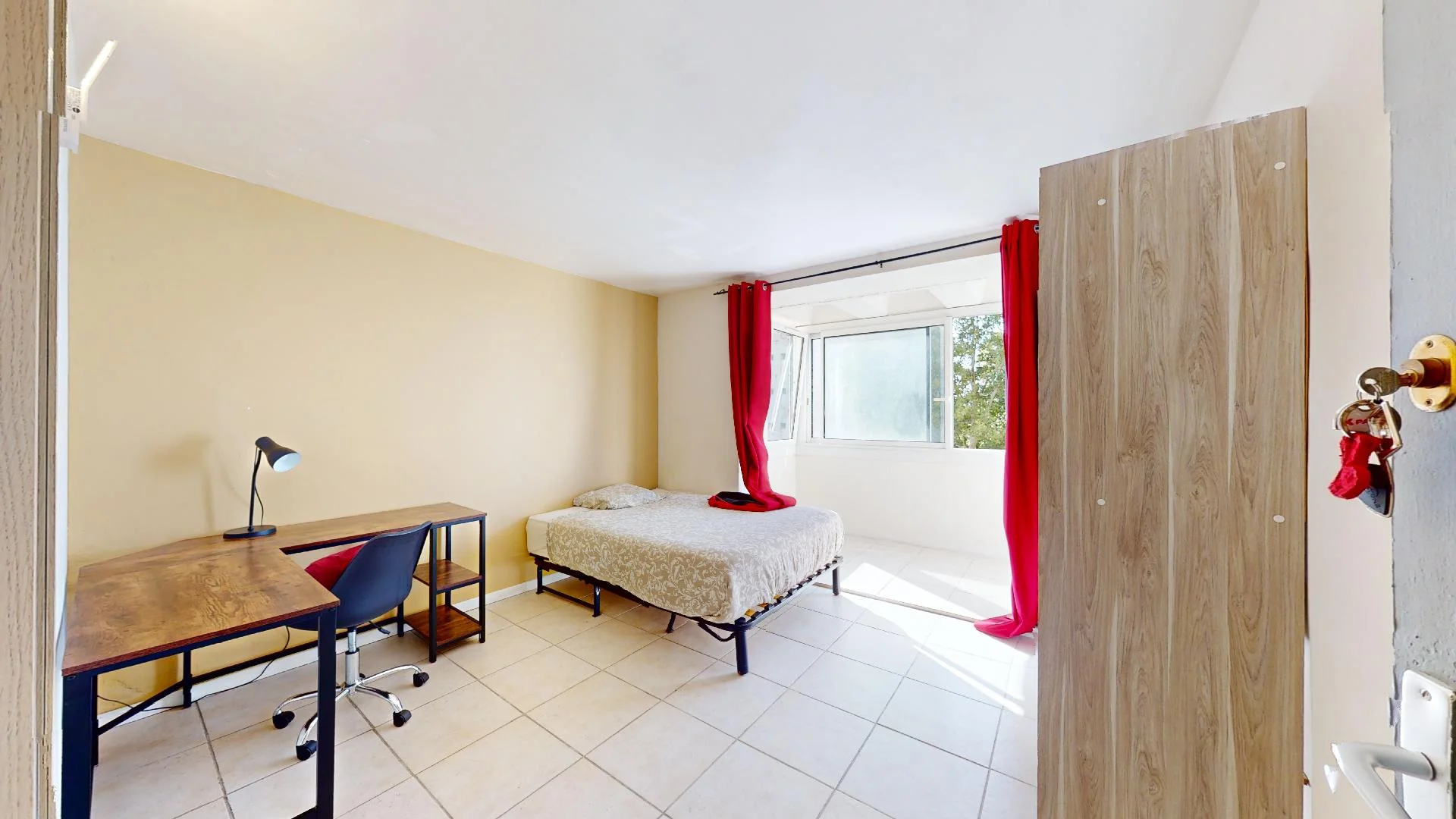 Quarto de estudante funcional perfeito para estudar em 