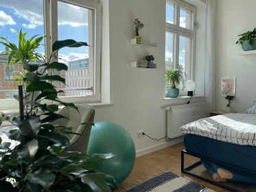 Chambre à louer dans un appartement en colocation à Leipzig