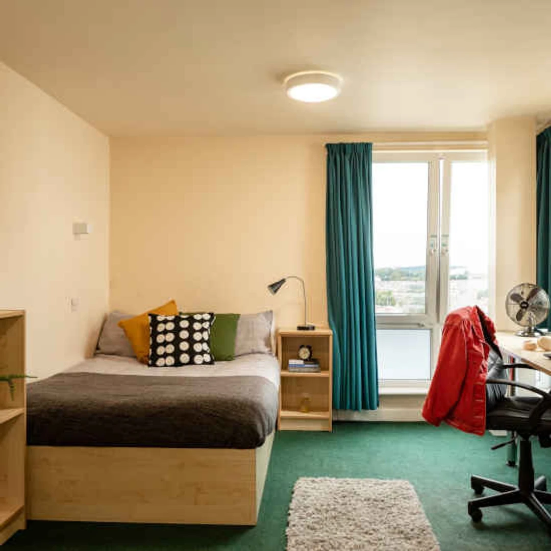 Leeds de çift kişilik yataklı kiralık oda