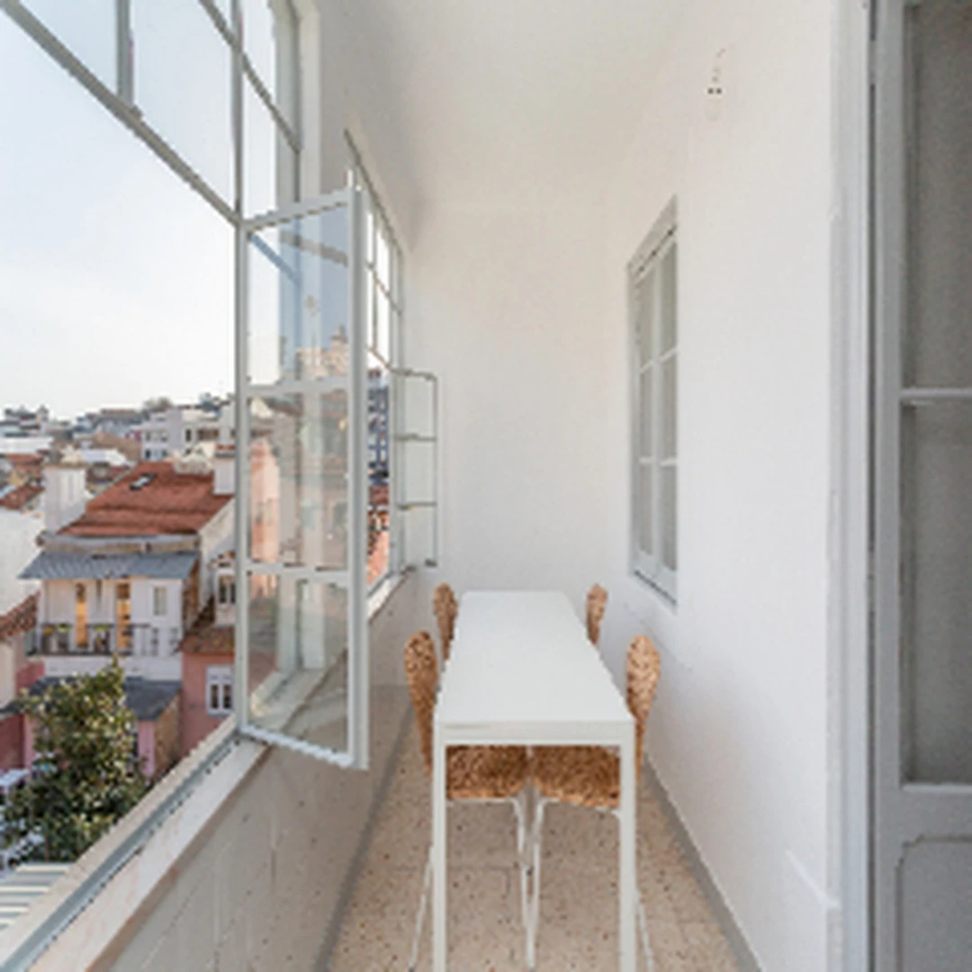 Lisboa içinde aydınlık özel oda