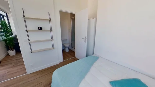 Habitación en alquiler con cama doble Paris