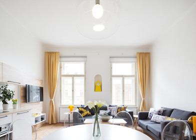 Apartamento totalmente mobilado em Praga