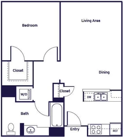 Logement avec 3 chambres à Pasadena