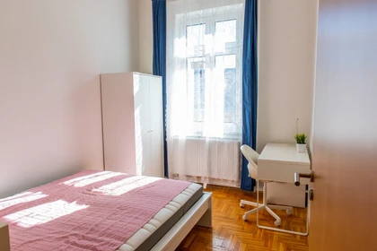 Helles Privatzimmer in Budapest