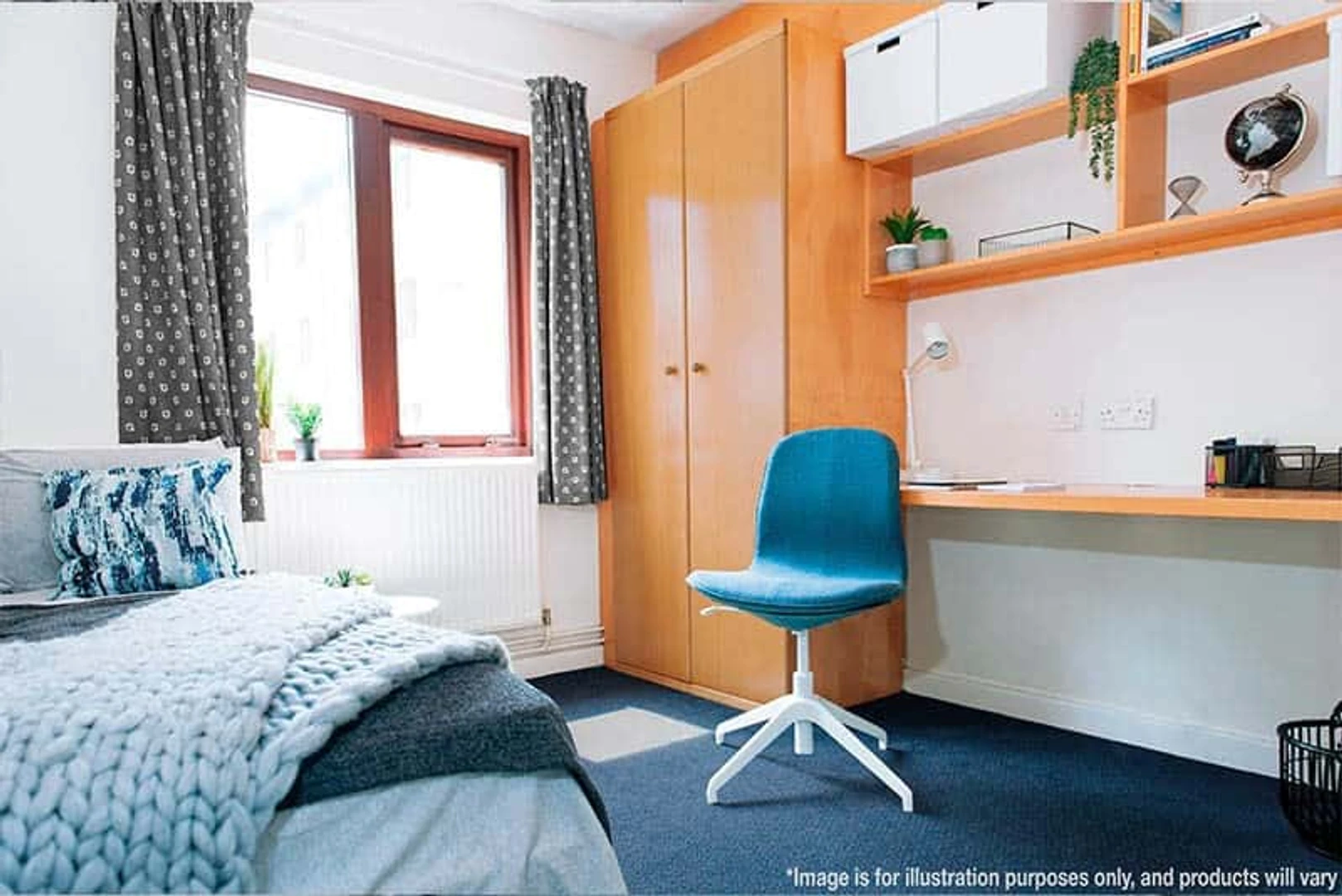 Habitación compartida con escritorio en Leeds