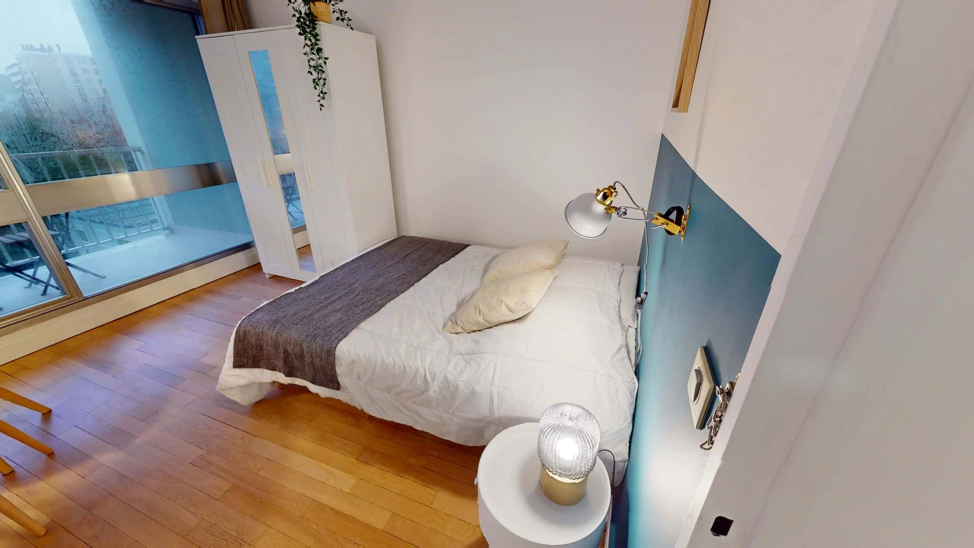 Zimmer mit Doppelbett zu vermieten Boulogne-billancourt