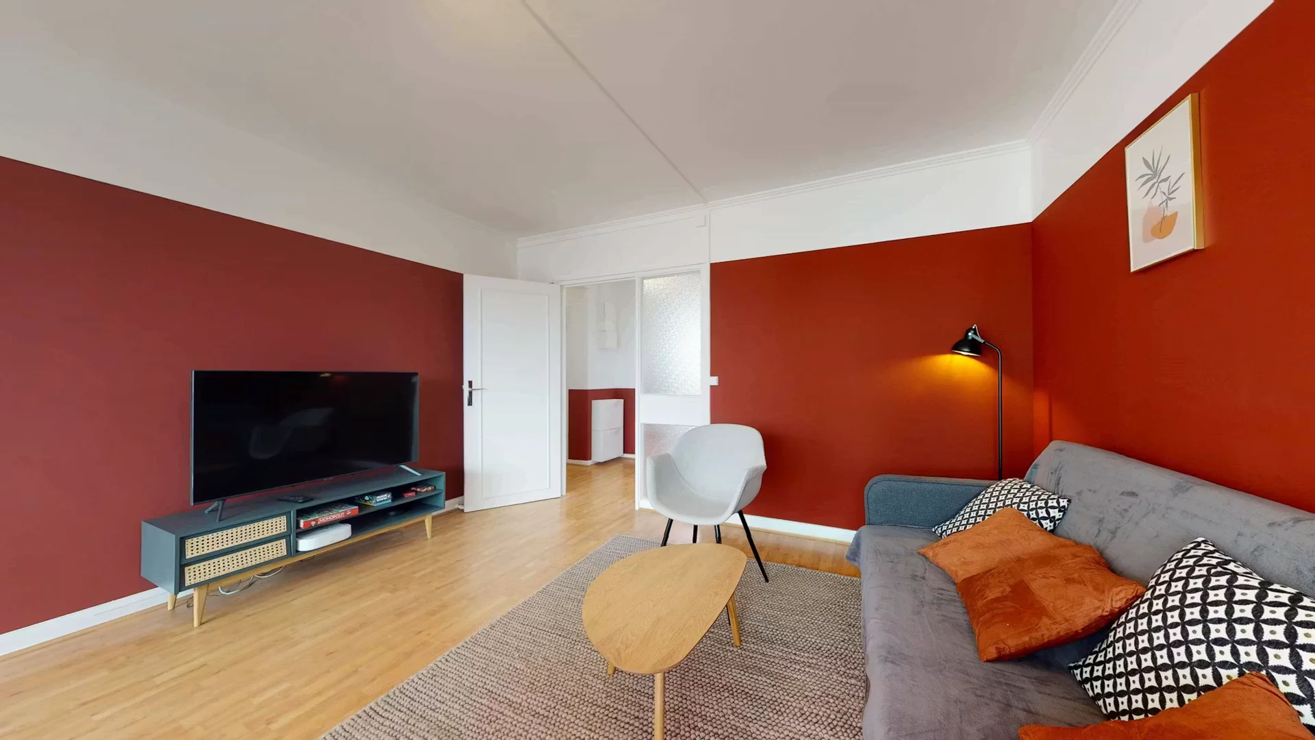 Room for rent in student apartment in , fully furnished