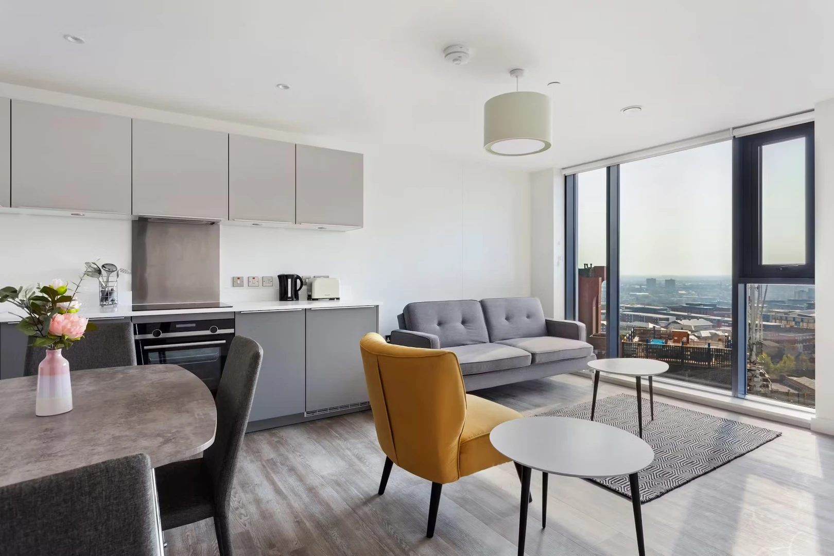 Modern and bright flat in Birmingham