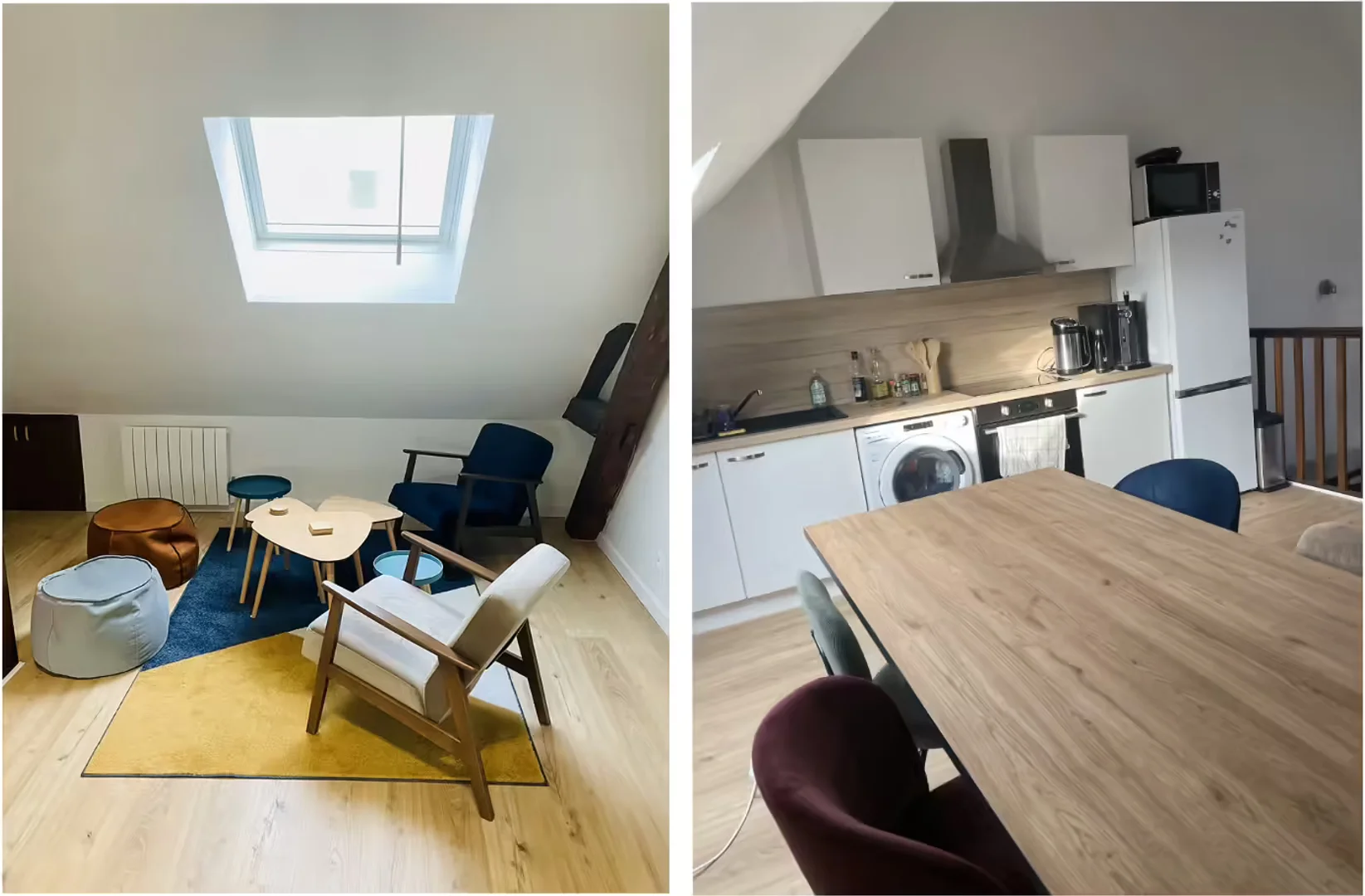 Affordable room for students with ample lighting in 