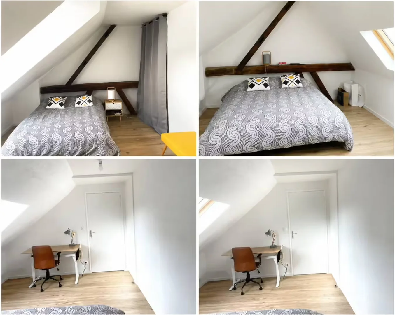 Bright and airy student room with easy university access in 