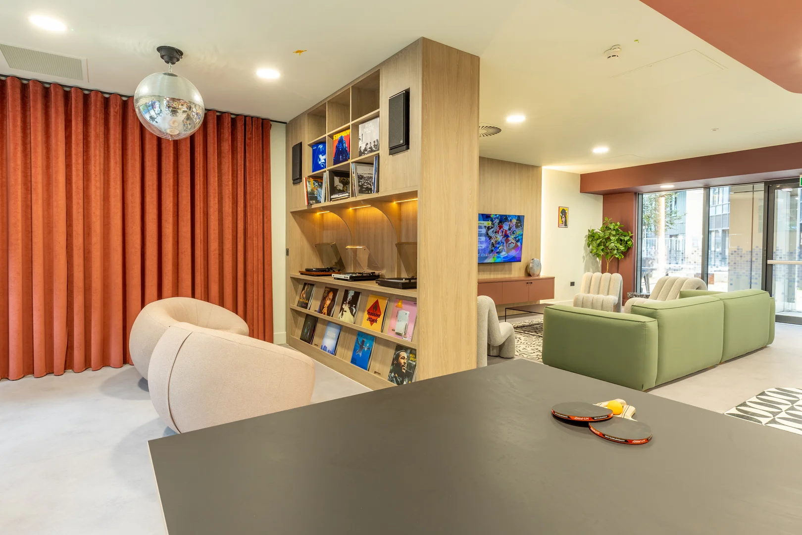 Affordable studio apartment with essential features in 
