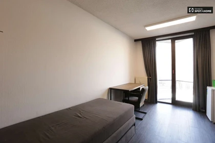 Bruxelles-brussel de ortak bir dairede kiralık oda