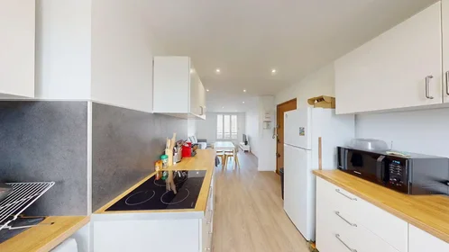 私人房间 在 Rue Paul Bourget, Quartier Capuche-Alliés, 10的图像10