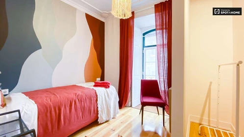 Chambre à louer avec lit double Lisboa