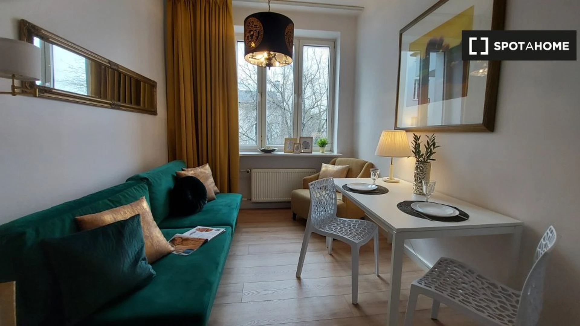 Stylowe mieszkanie typu studio w Warszawa