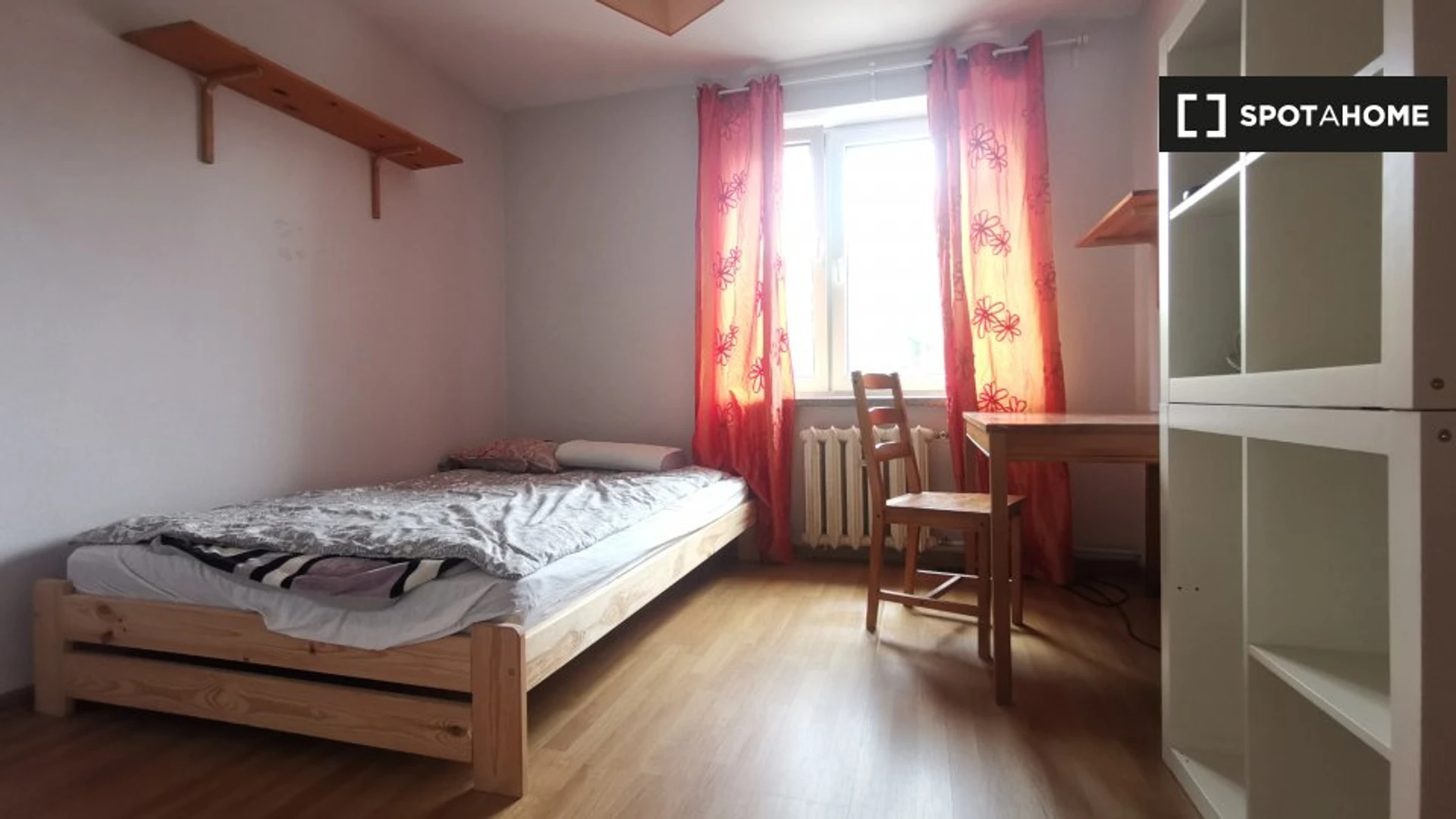 Kraków de çift kişilik yataklı kiralık oda
