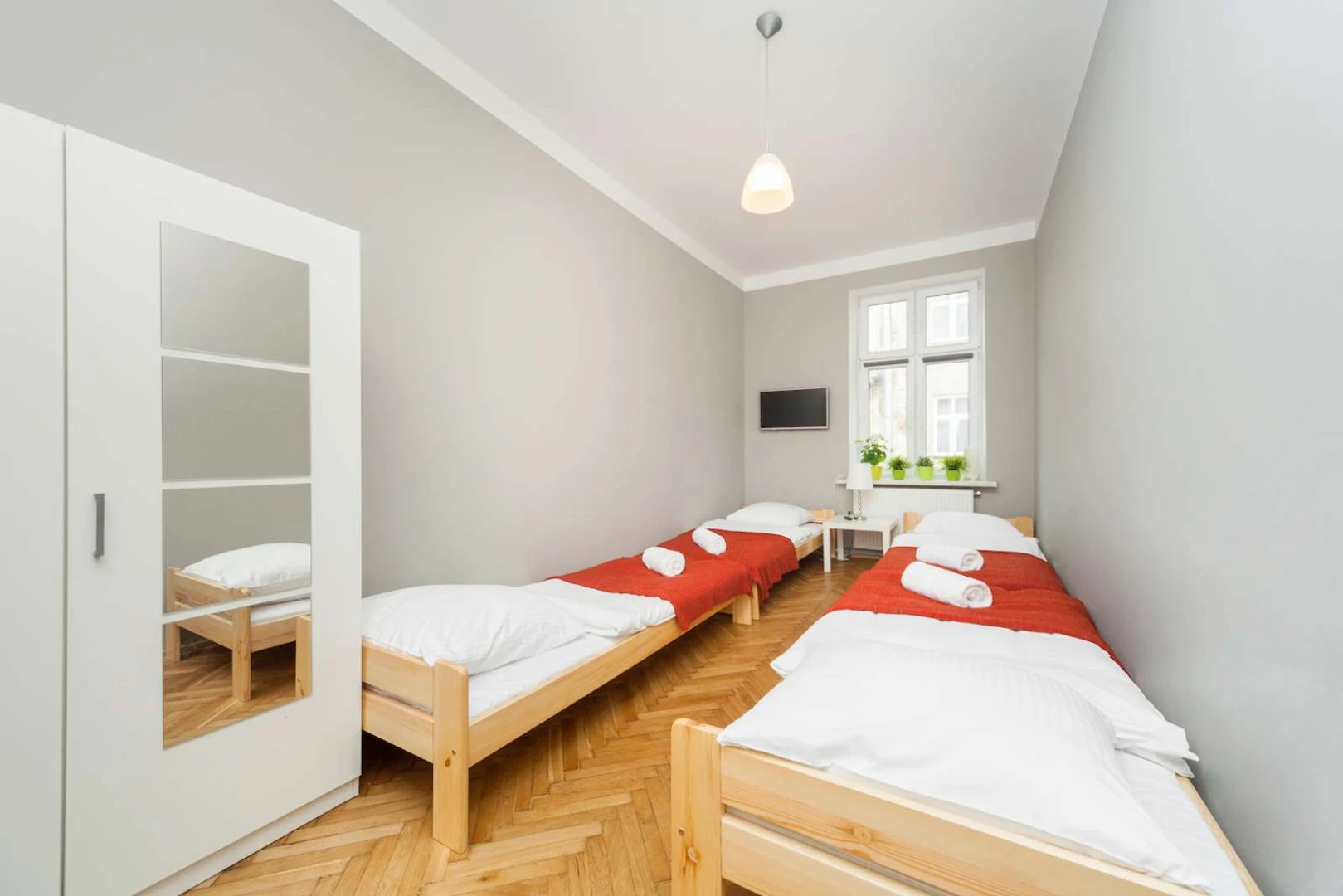 Quarto para alugar num apartamento partilhado em Krakow