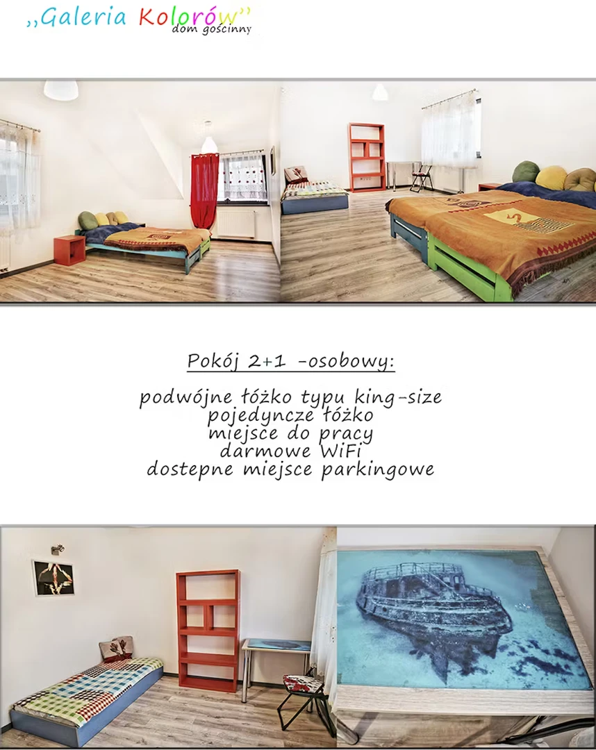 3 Zimmer Unterkunft in Lodz