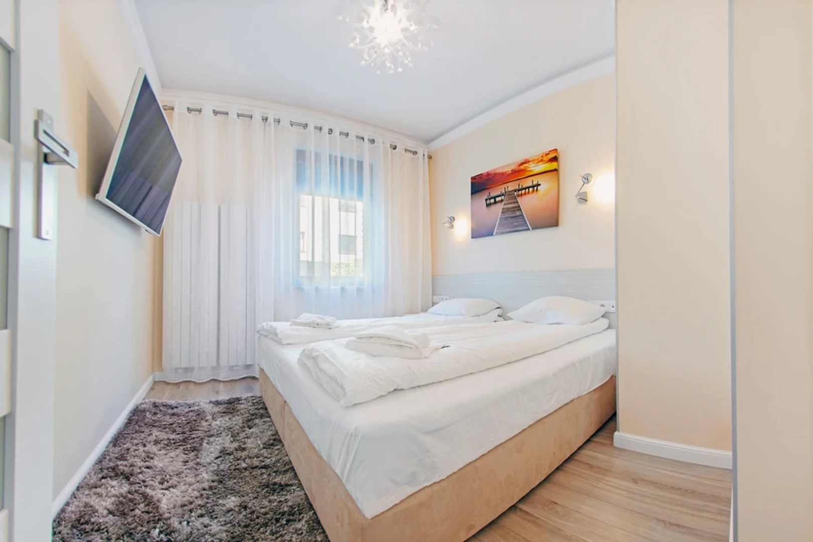Logement de 2 chambres à Sopot