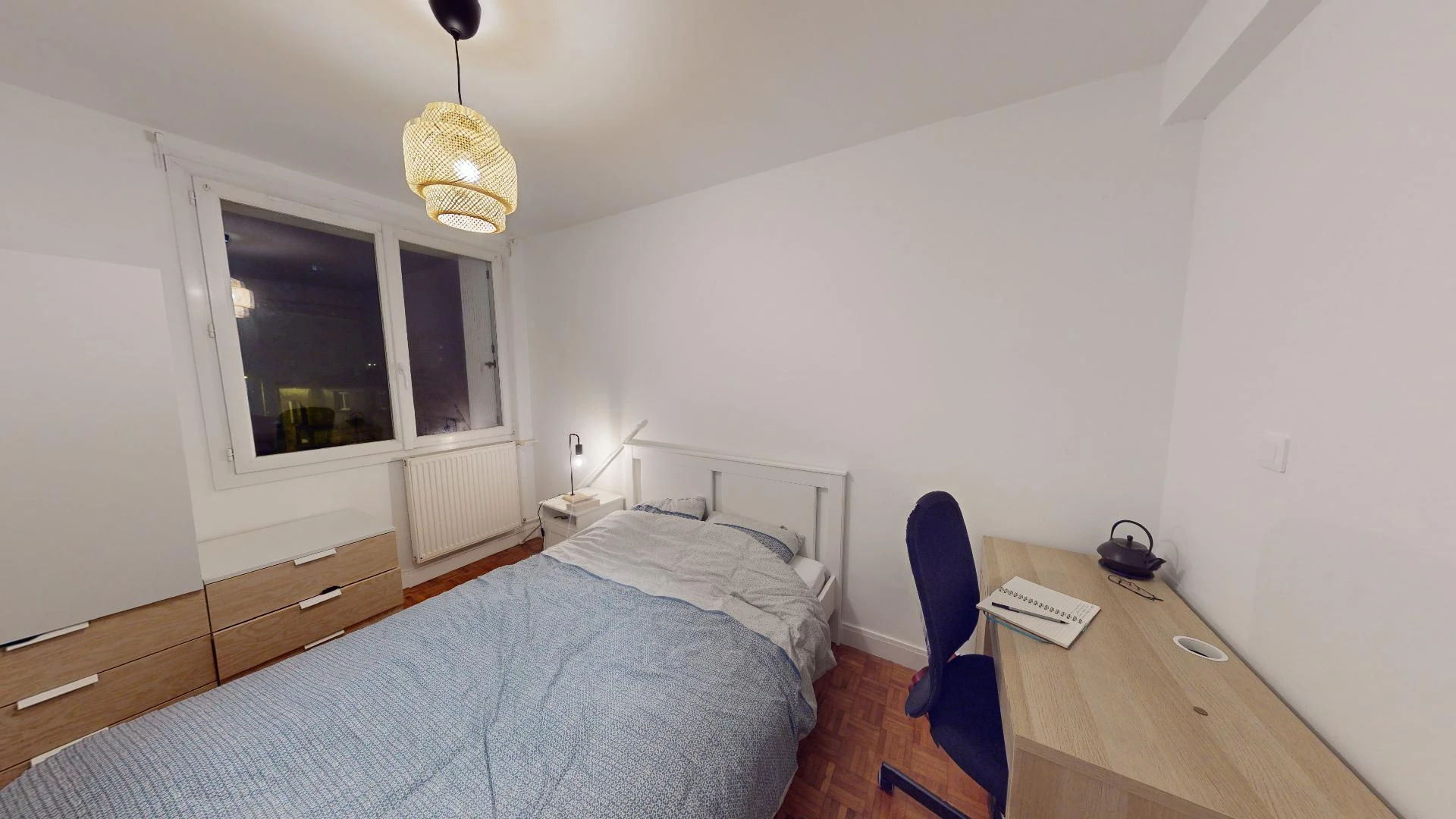 Quarto para alugar num apartamento partilhado em Brest