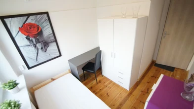 Room for rent with double bed Łodz