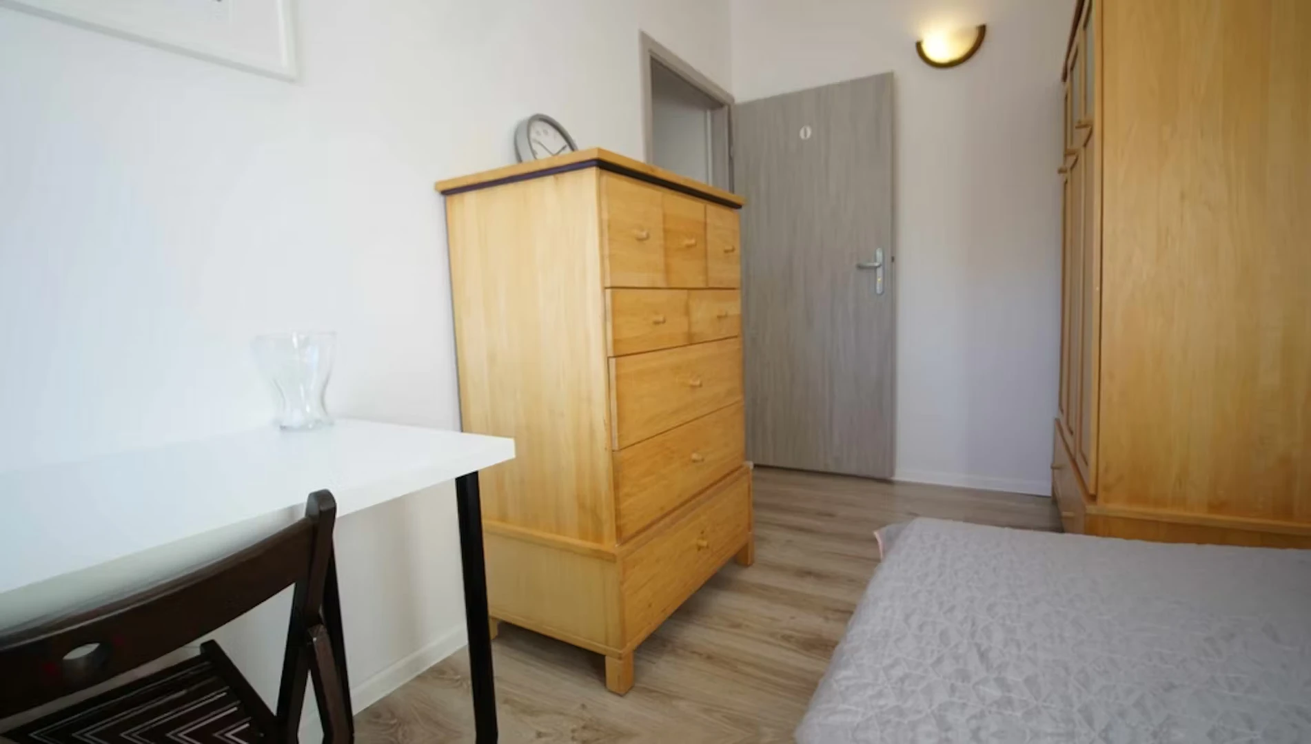 Chambre à louer dans un appartement en colocation à Lodz