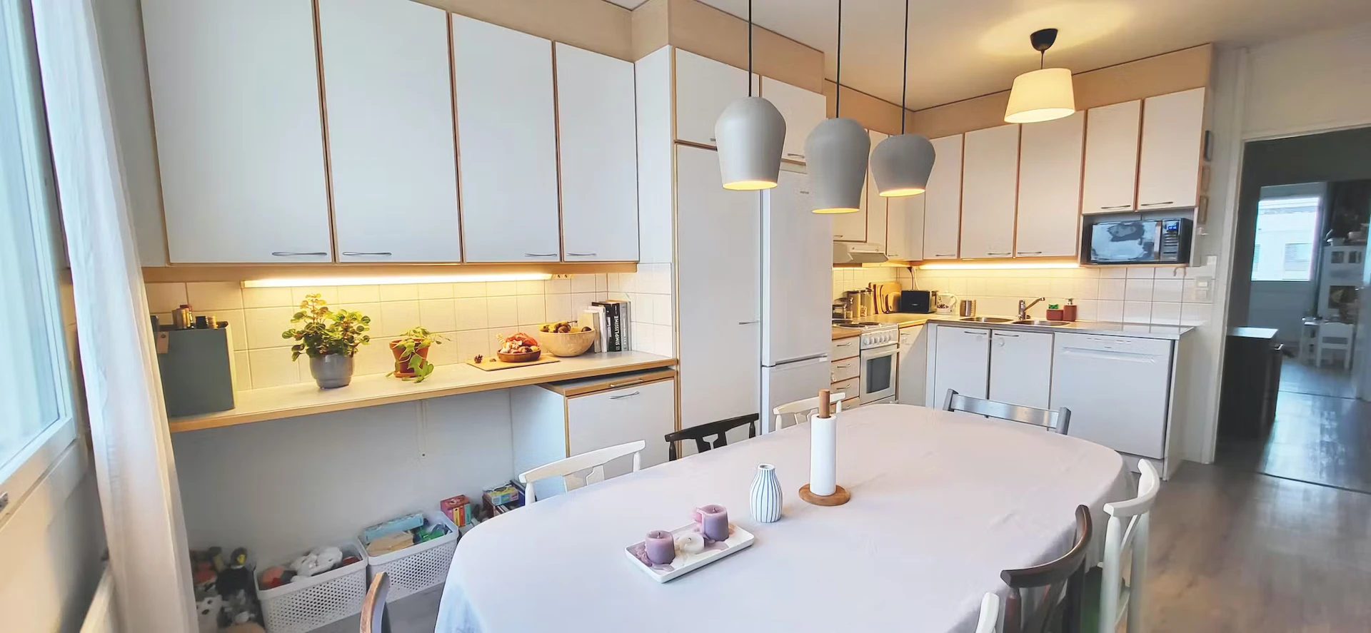 Accommodation with 3 bedrooms in Helsinki