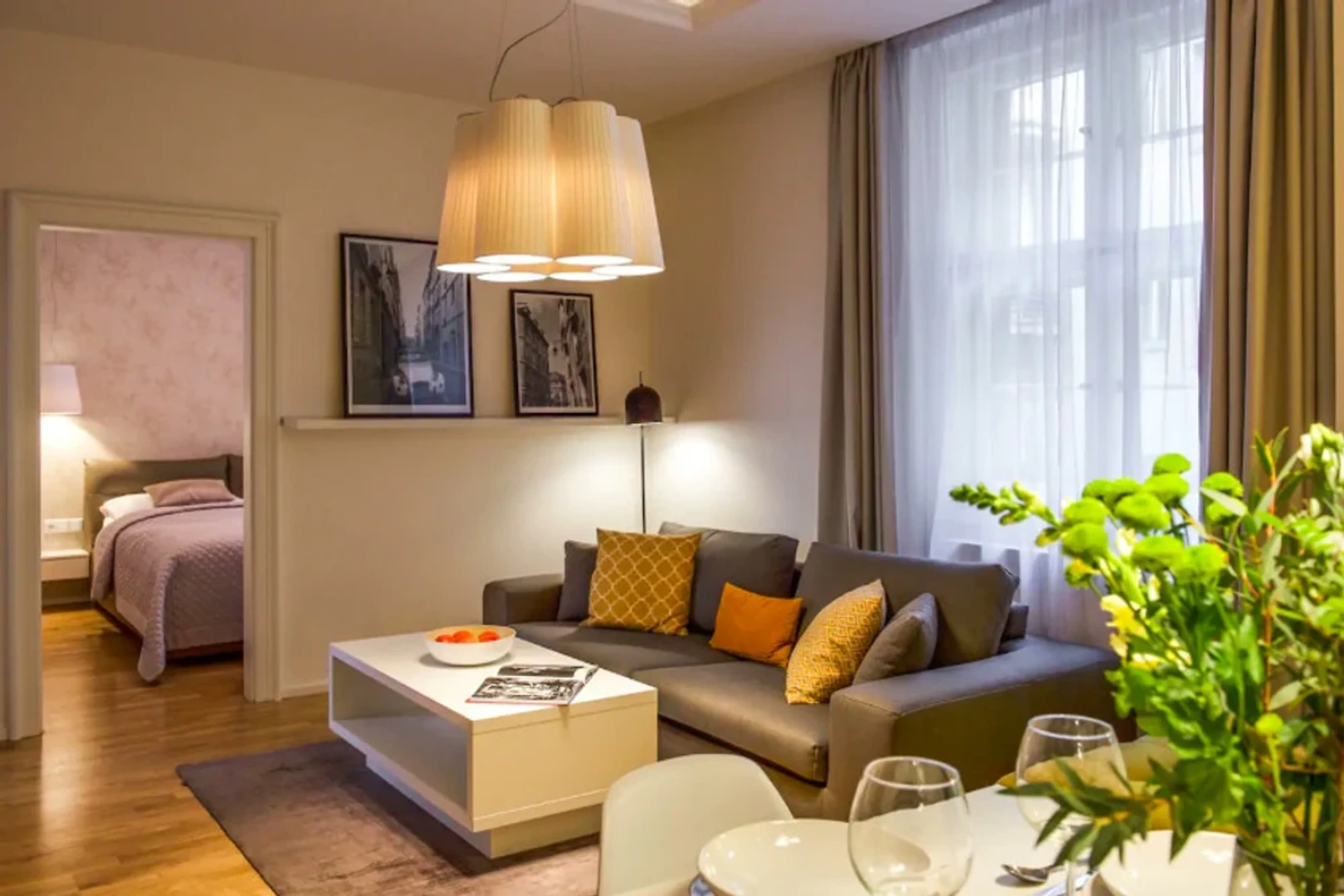 Moderne und helle Wohnung in Prag