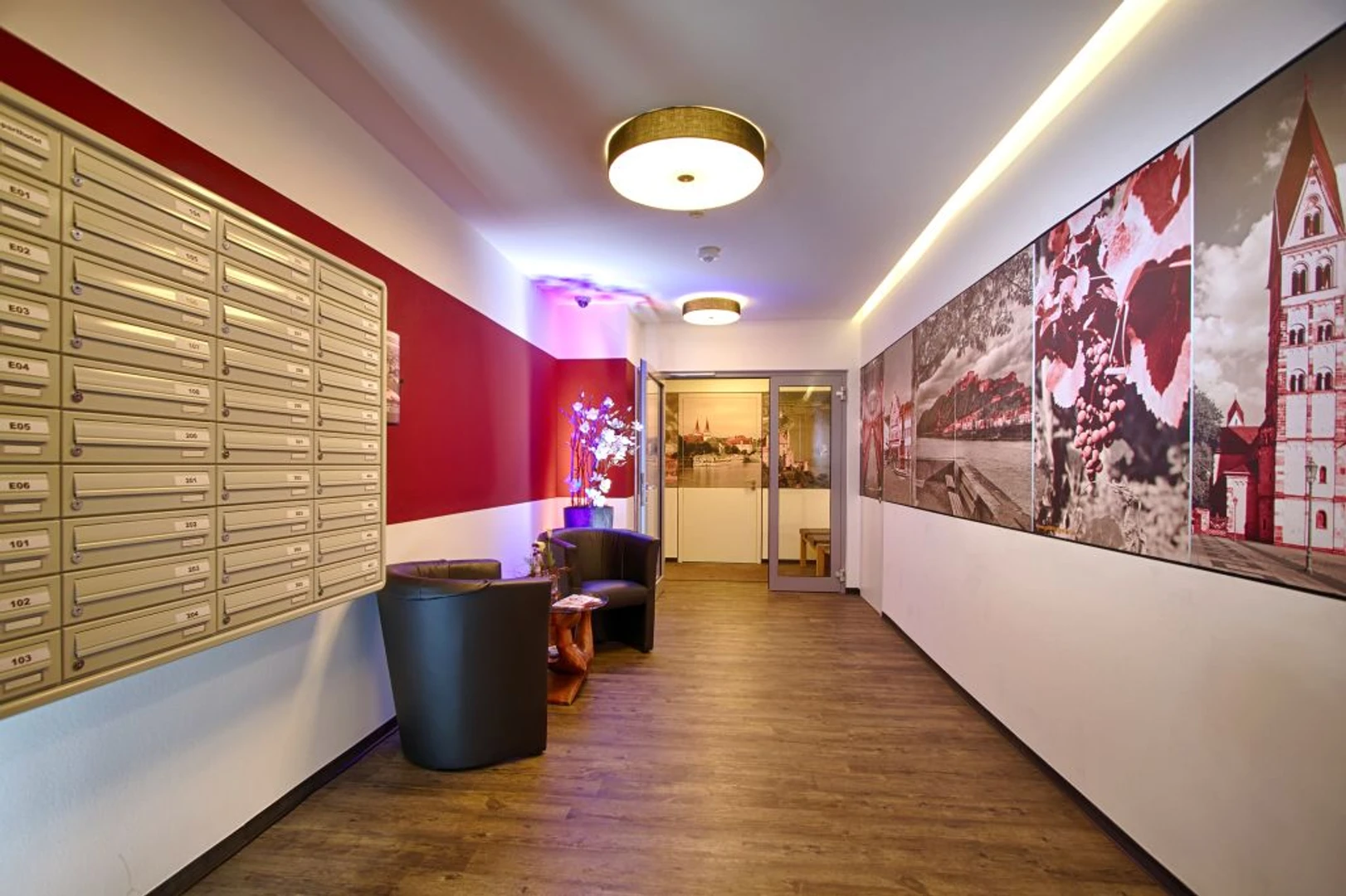 Very bright studio for rent in Koblenz