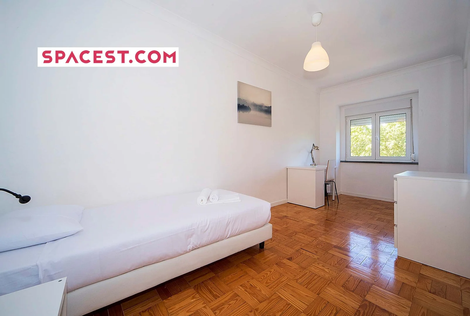 Chambre d'étudiant confortable et spacieuse dans 