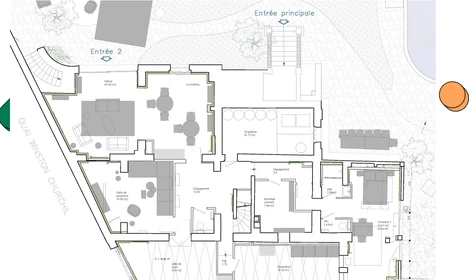 Privatzimmer im Wohnheim in der 84 rue Georges Clémenceau, bild 6 von 9