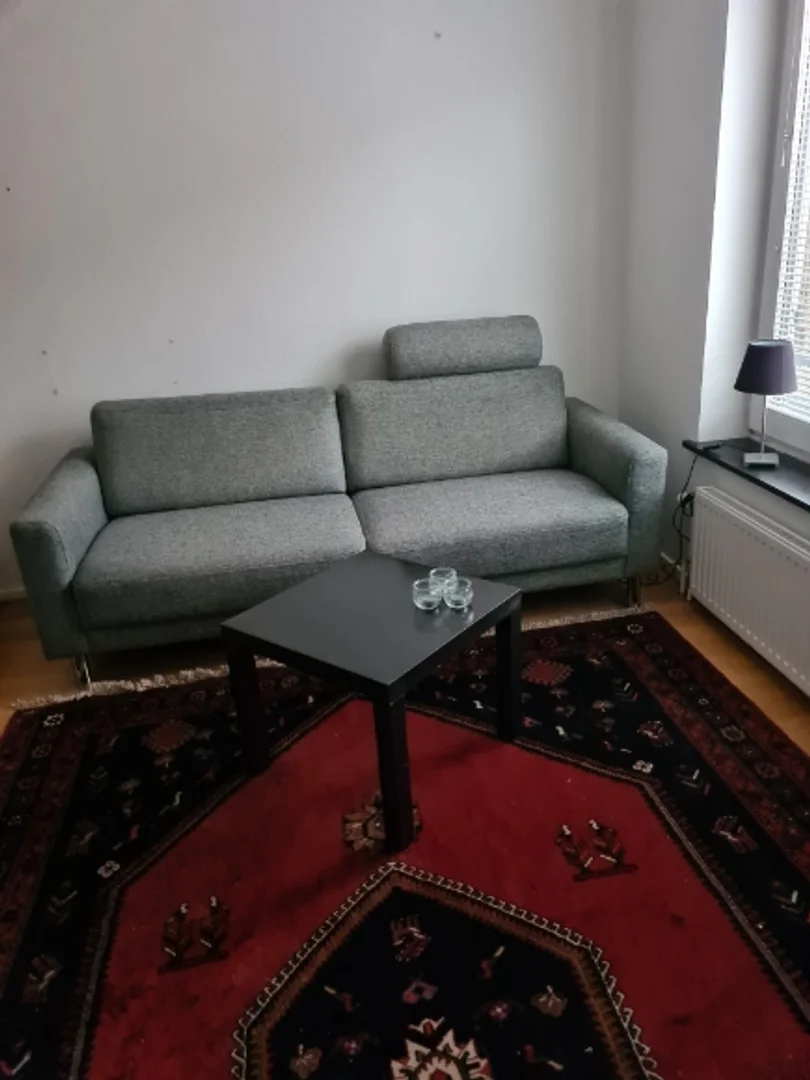 'da üniversiteye kolay erişime sahip aydınlık ve havadar öğrenci odası