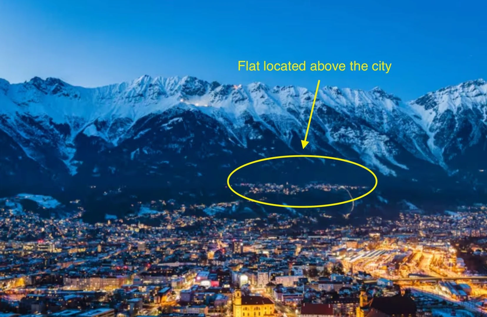 Innsbruck de ortak bir dairede kiralık oda