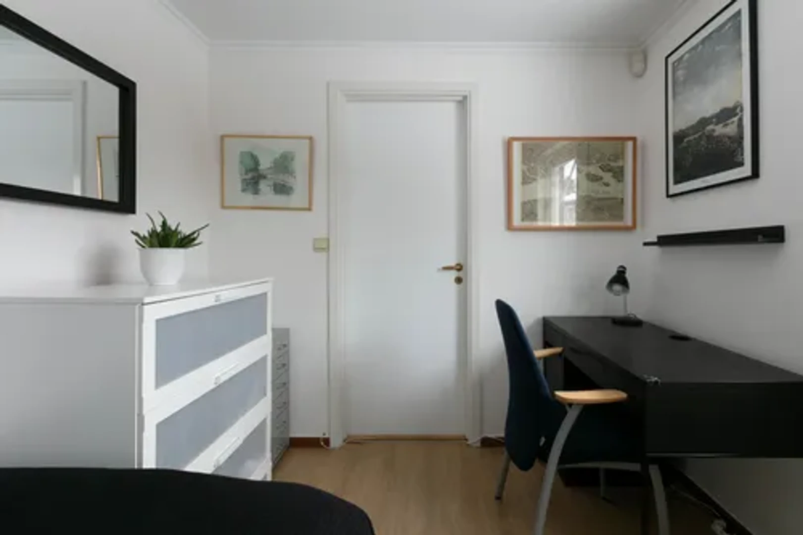 Bright private room in Stockholm