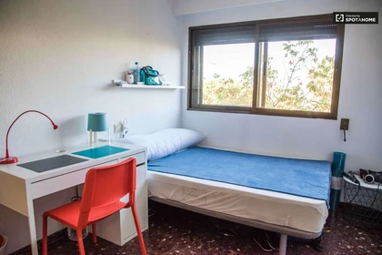 Chambre à louer dans un appartement en colocation à Valencia