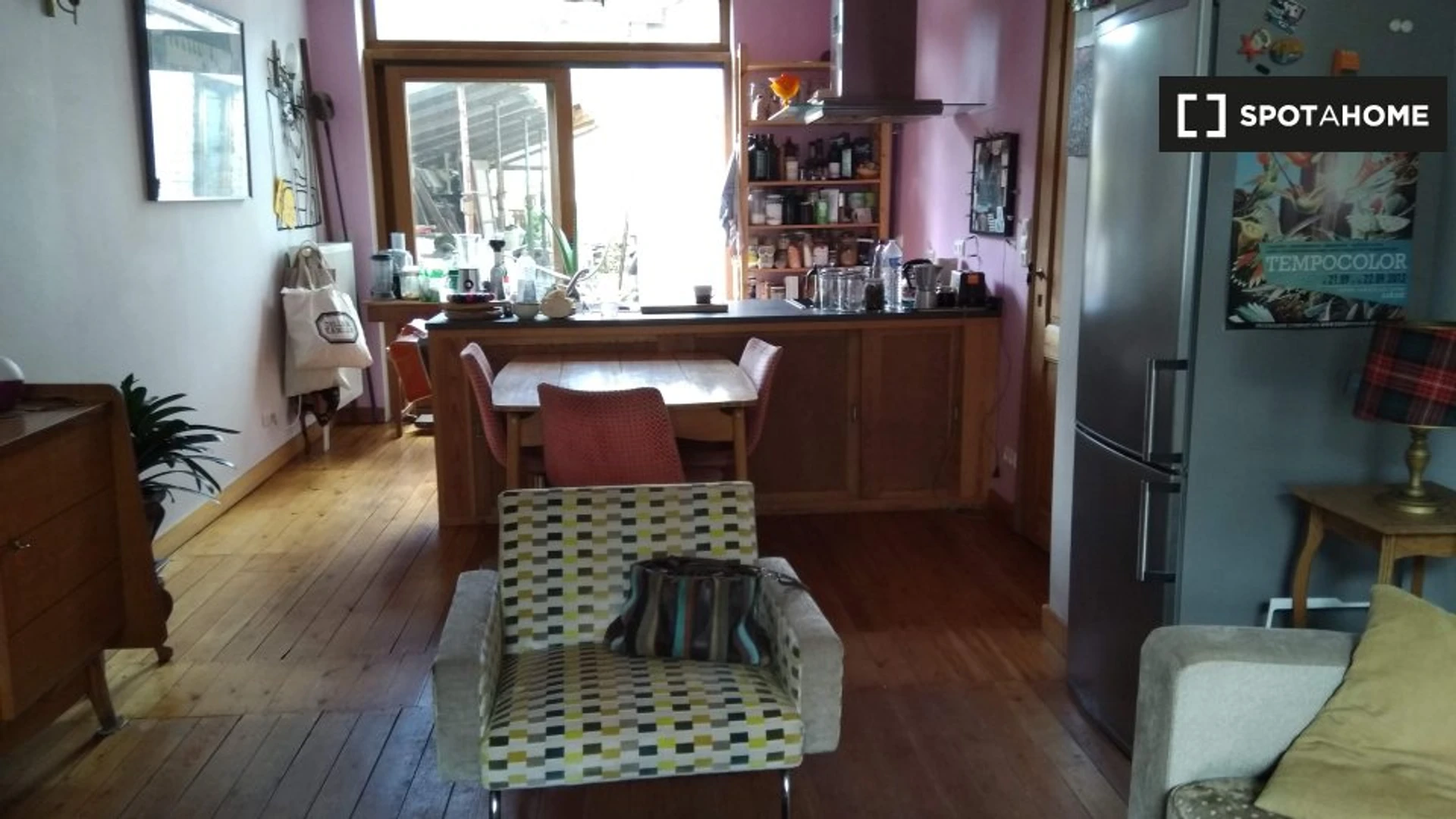Room for rent in a shared flat in Liège