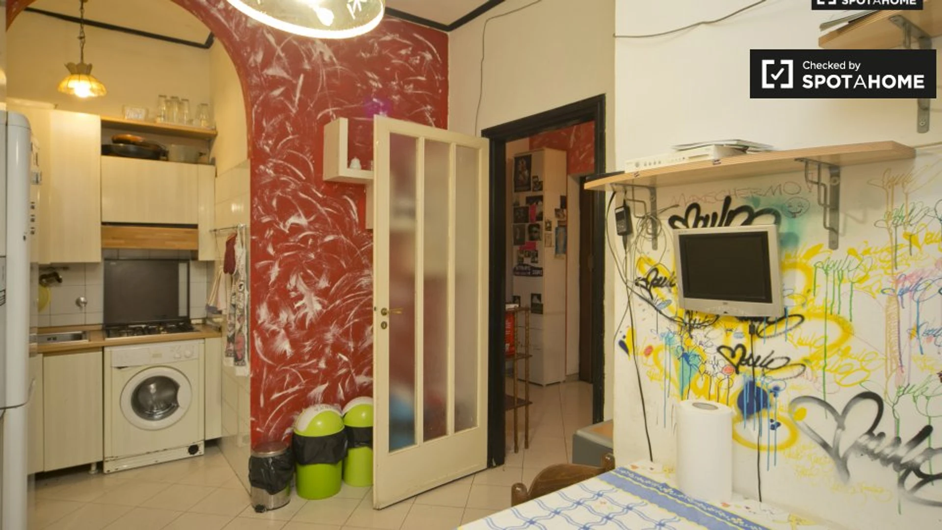 Alquiler de habitación en piso compartido en Turín