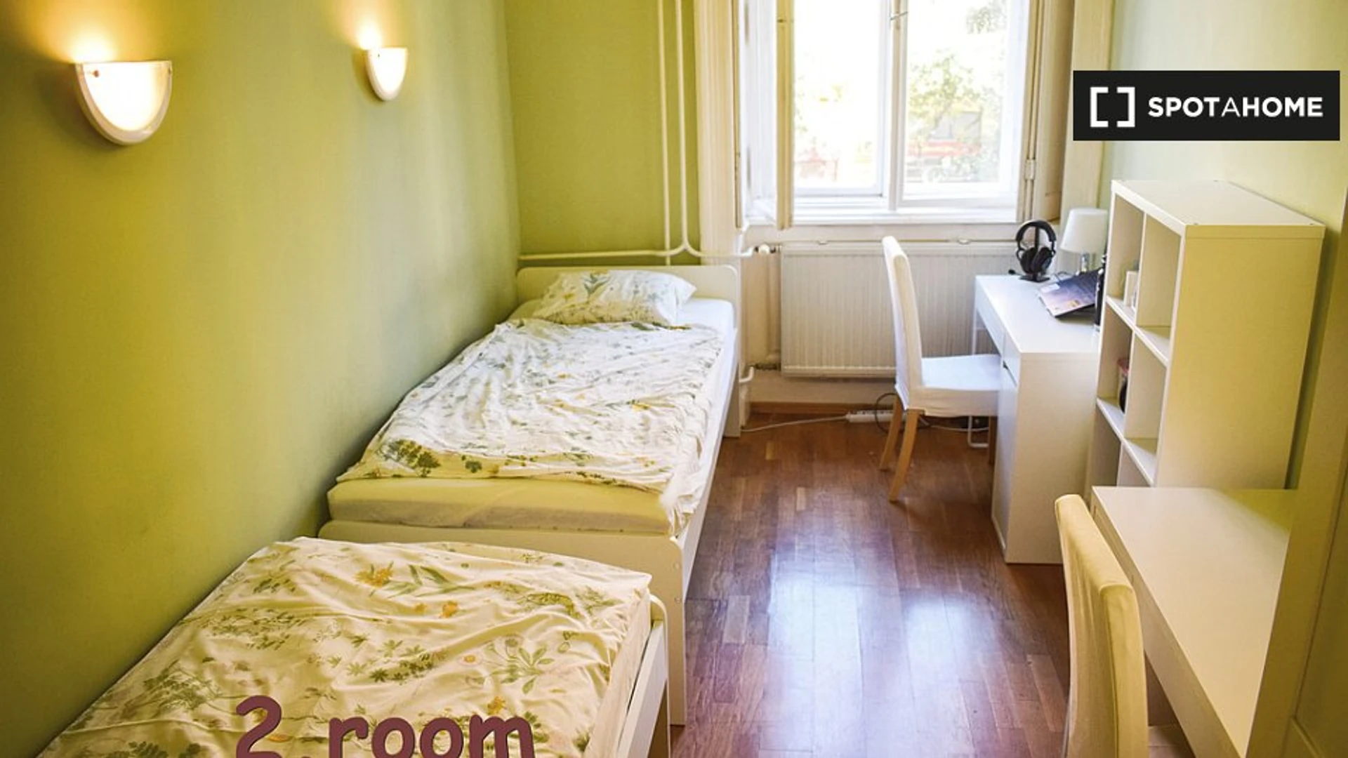 Monatliche Vermietung von Zimmern in Budapest