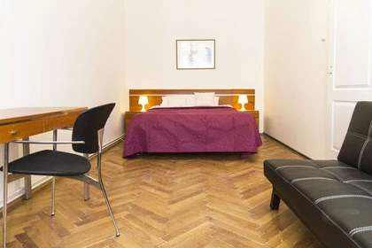 Quarto para alugar num apartamento partilhado em Budapest