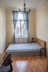 Budapest de çift kişilik yataklı kiralık oda