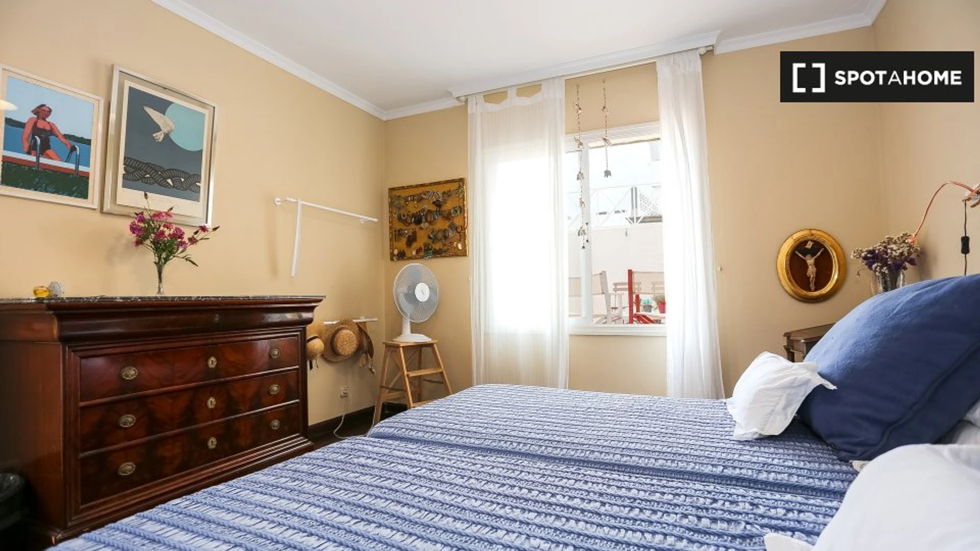 Pokój do wynajęcia z podwójnym łóżkiem w Las Palmas (gran Canaria)