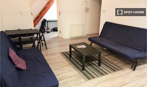 Quarto para alugar num apartamento partilhado em Budapeste