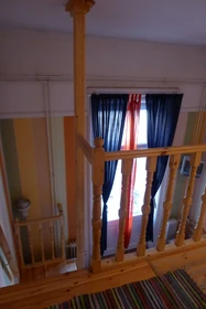 Budapest de çift kişilik yataklı kiralık oda