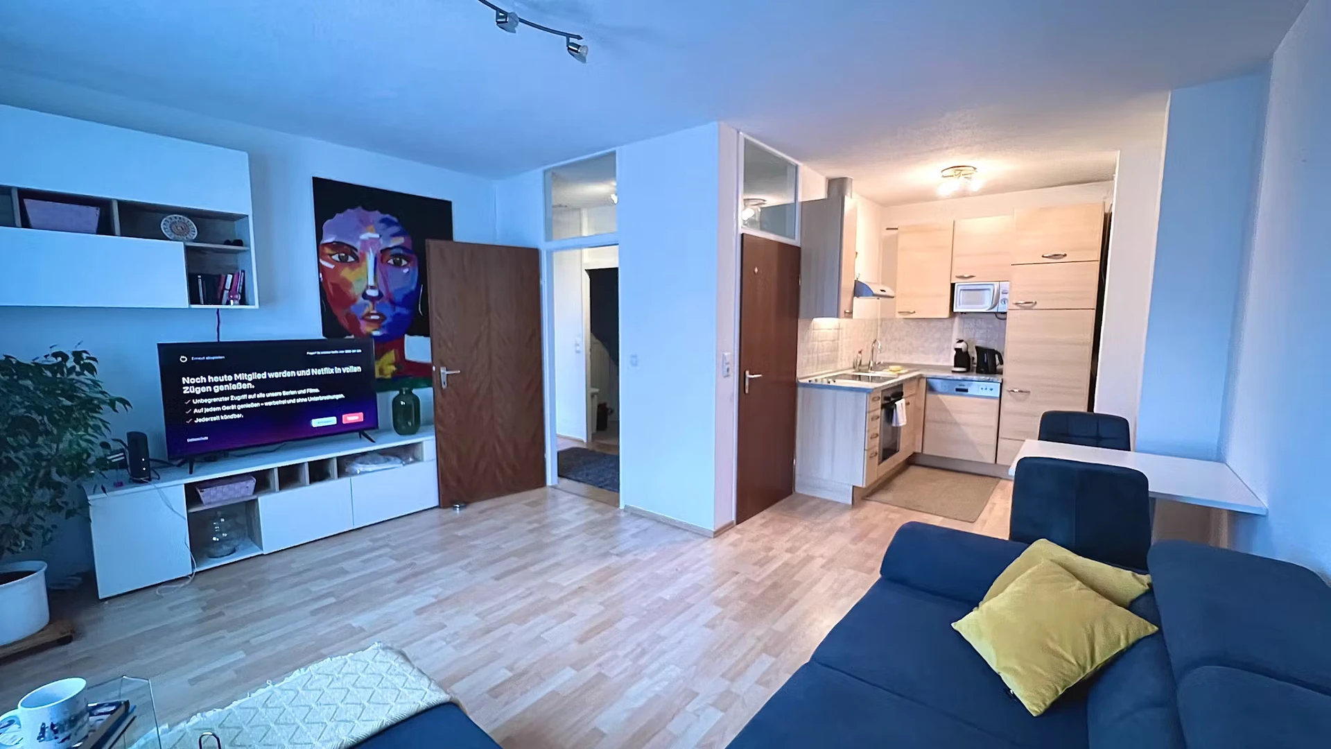 Alojamiento con 3 habitaciones en Linz