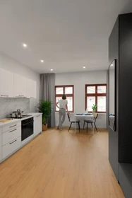 Alojamiento con 3 habitaciones en Poznan