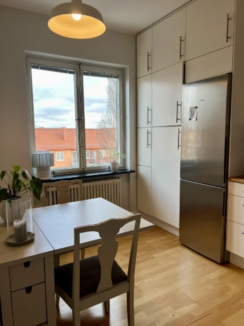 Modern and bright flat in Uppsala