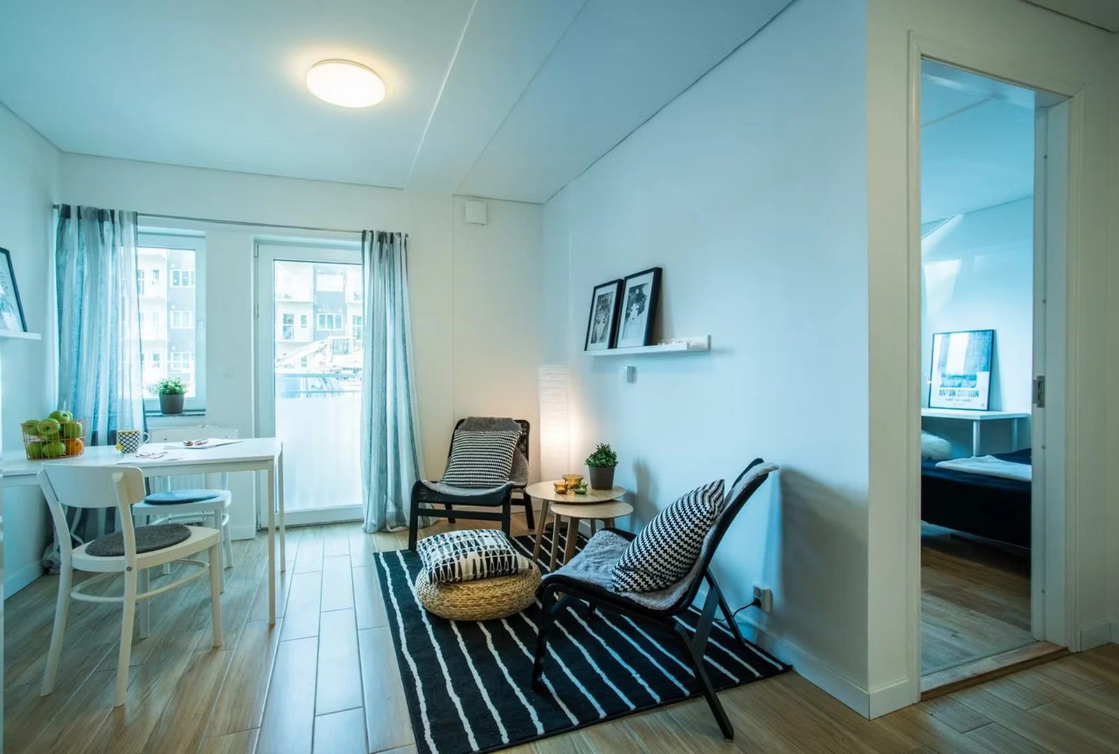 Göteborg de çift kişilik yataklı kiralık oda