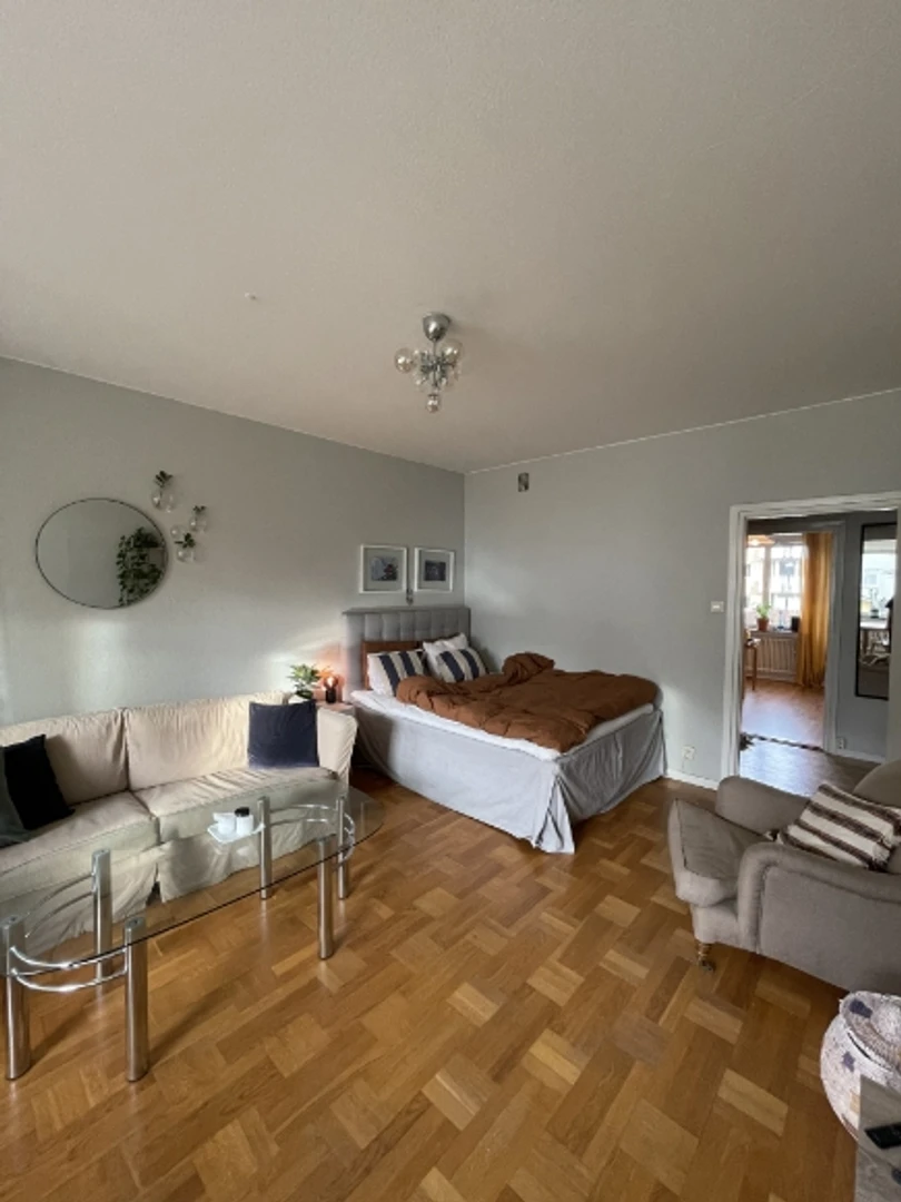 Komplette Wohnung voll möbliert in Uppsala