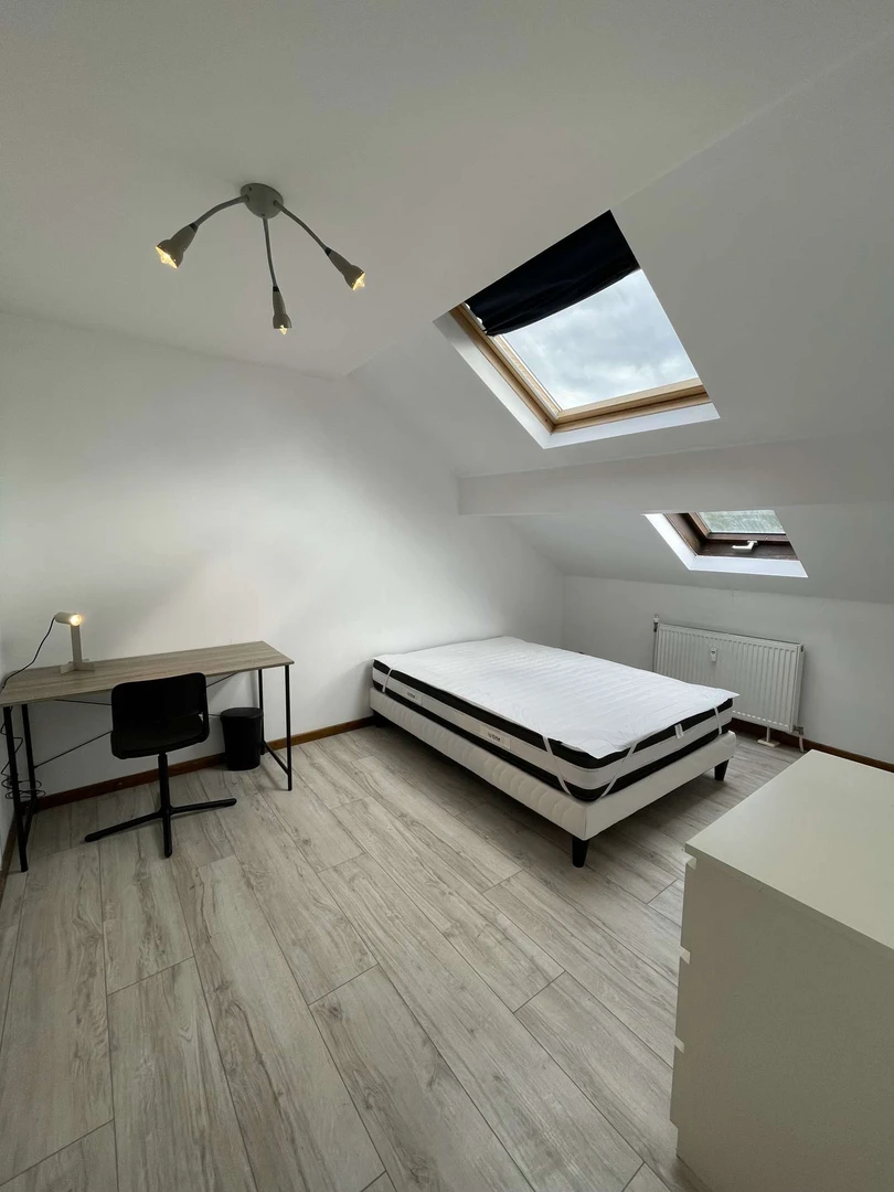 Pokój do wynajęcia z podwójnym łóżkiem w Liège