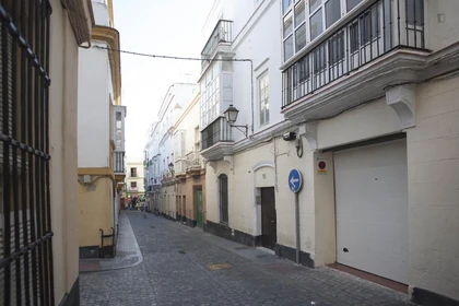 Stanza privata con letto matrimoniale Cádiz